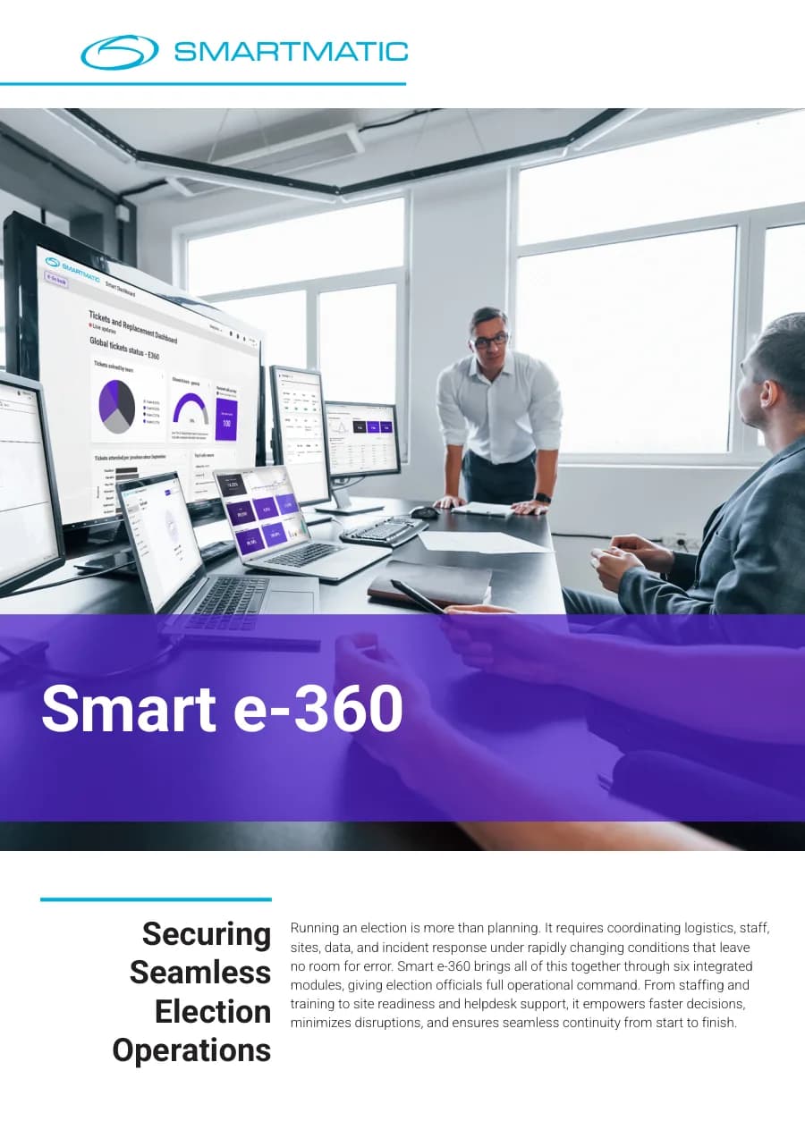 Smart e-360 brochure cover